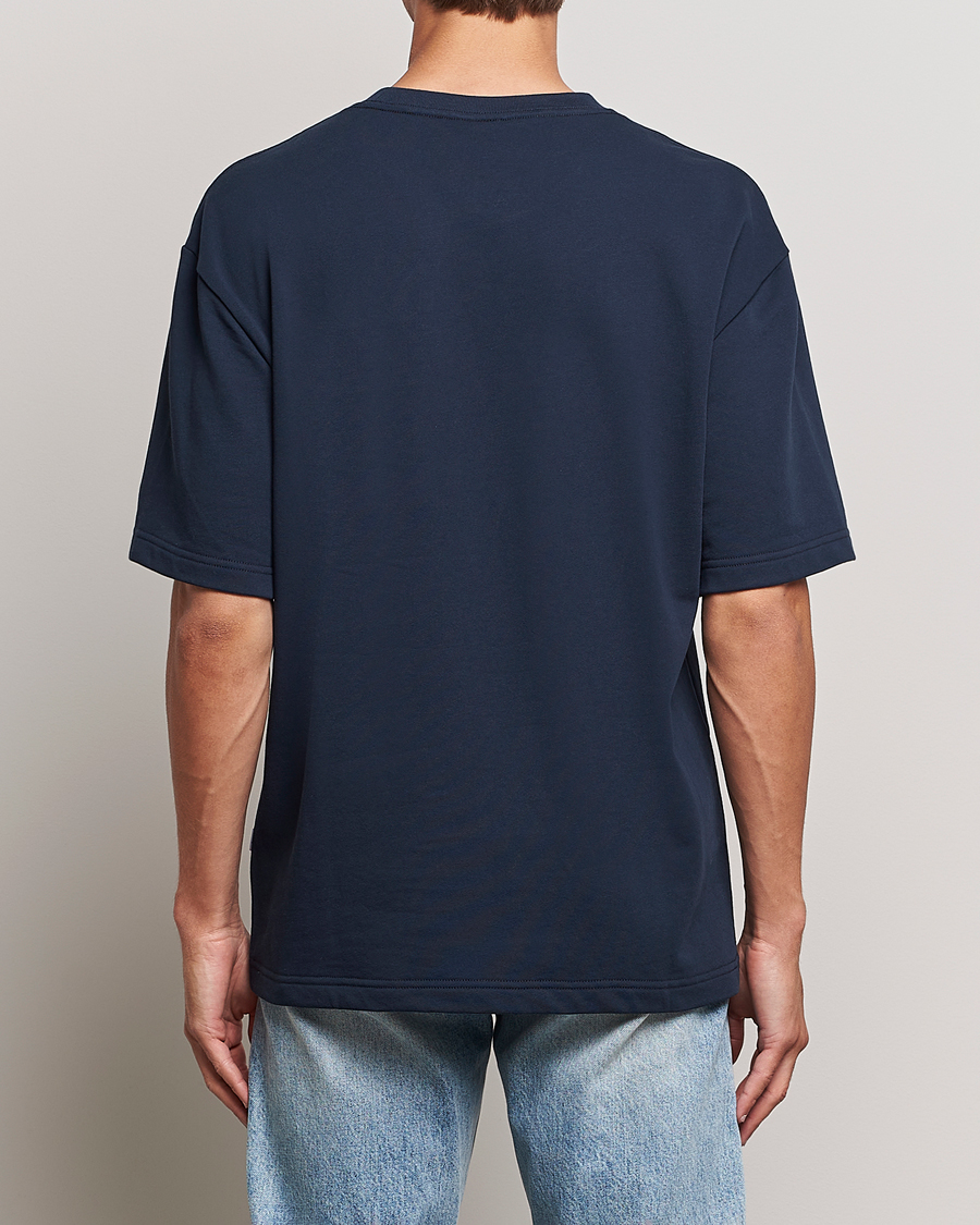 Herr | T-Shirts | NN07 | Alan Heavy T-Shirt Navy