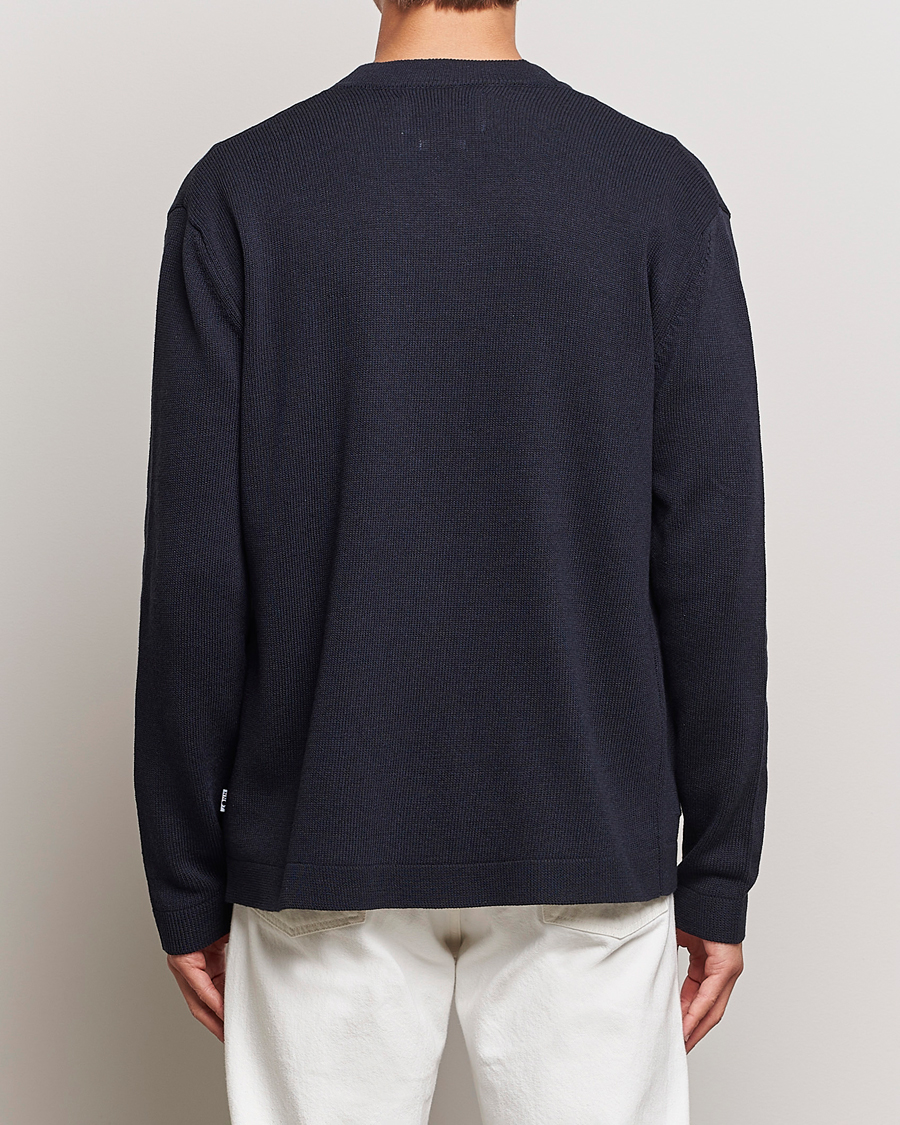 Herr | Tröjor | NN07 | Bradley Cotton Cardigan Navy