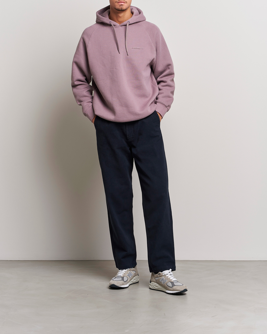 Herr | Tröjor | NN07 | Carlo Hood Purple Brown