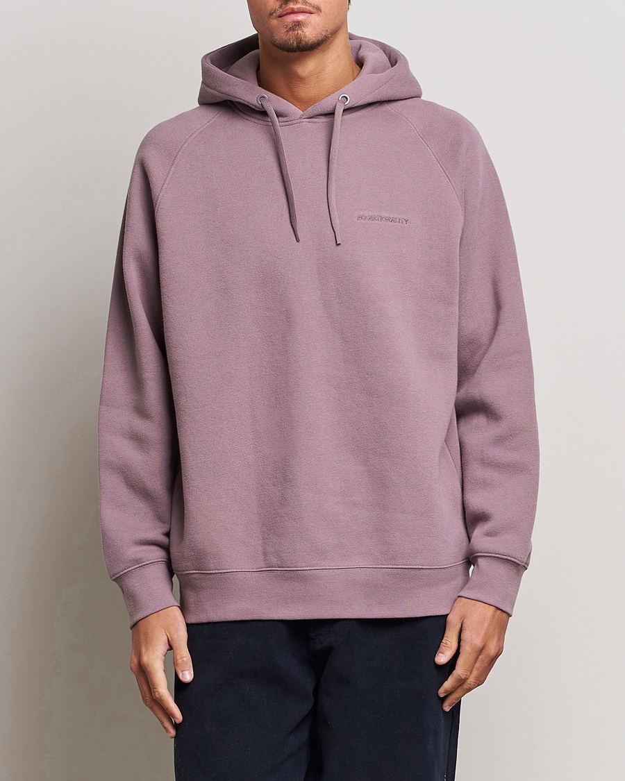 Herr | Tröjor | NN07 | Carlo Hood Purple Brown