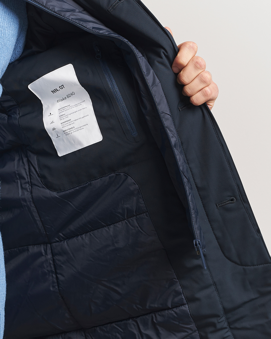 Herr | Jackor | NN07 | Blake Jacket Navy Blue