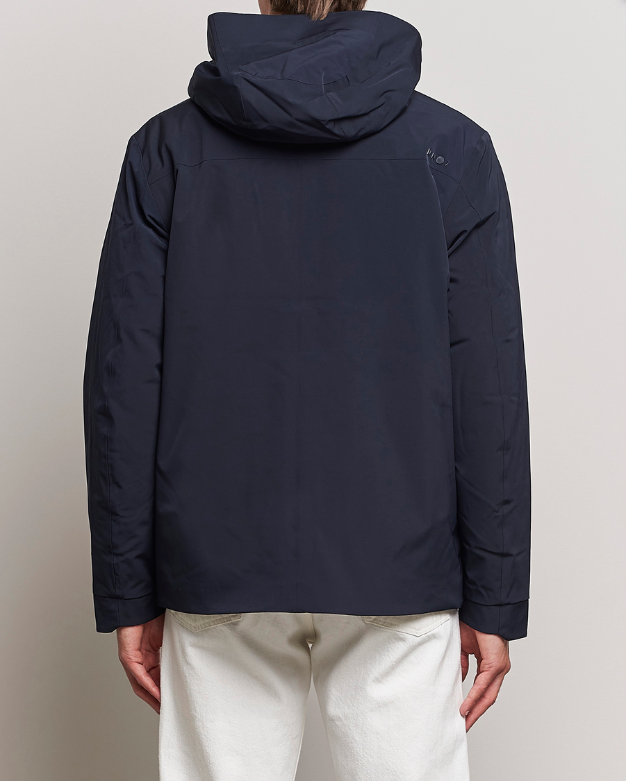 Herr | Jackor | NN07 | Greg Primaloft Hooded Jacket Navy