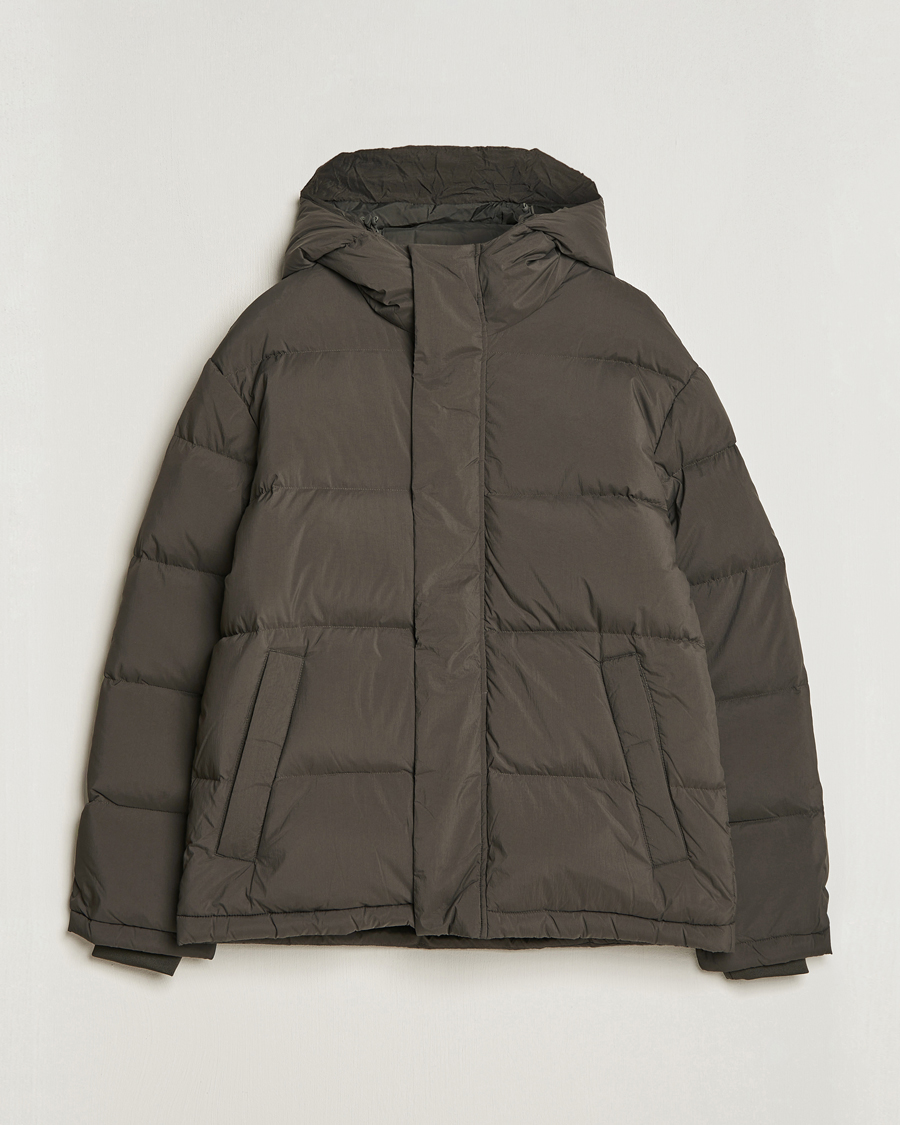 Herr | Jackor | NN07 | Matthew Padded Down Jacket Army Grey