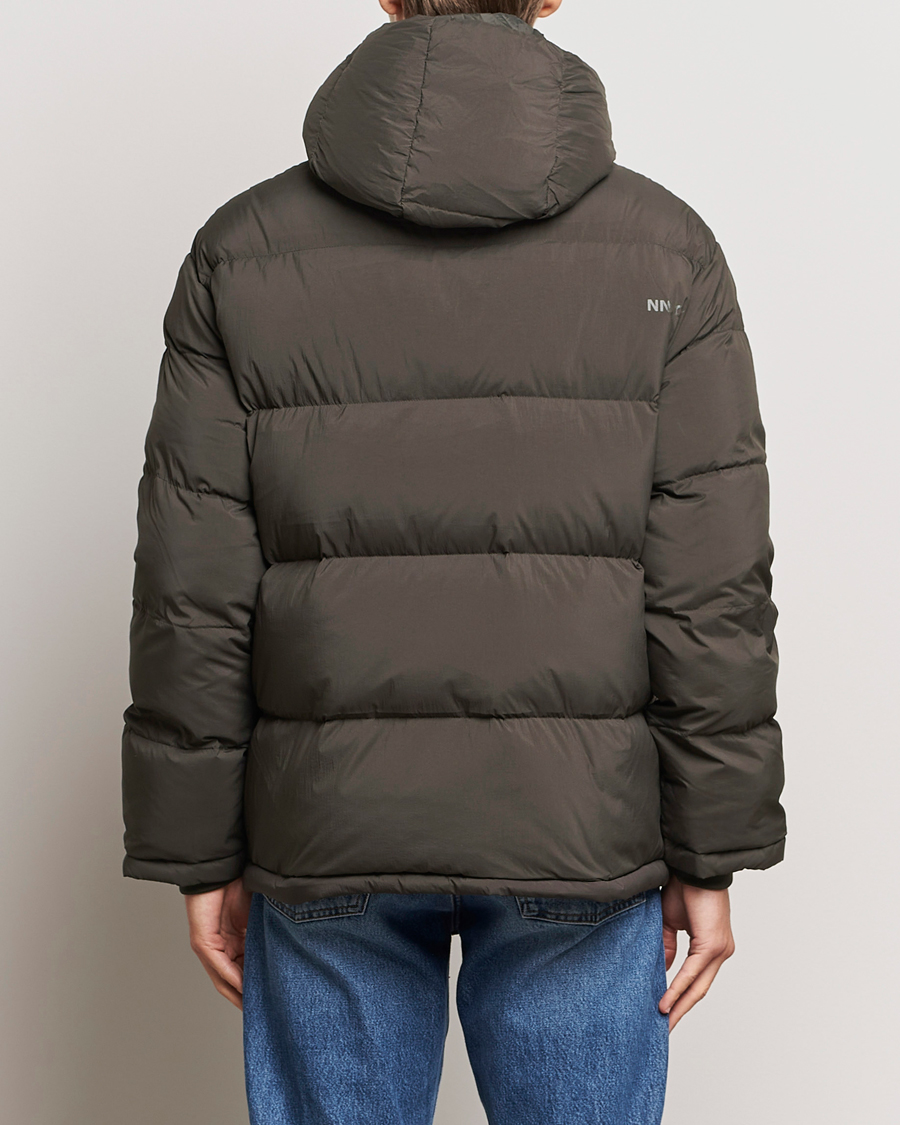 Herr | Jackor | NN07 | Matthew Padded Down Jacket Army Grey