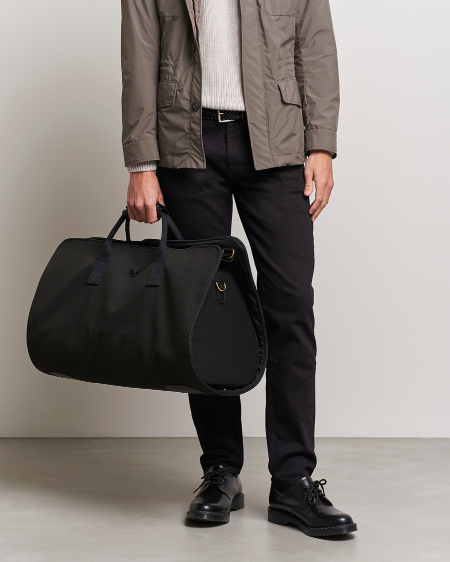 Herre |  | Bennett Winch | Canvas Suit Carrier Holdall Black