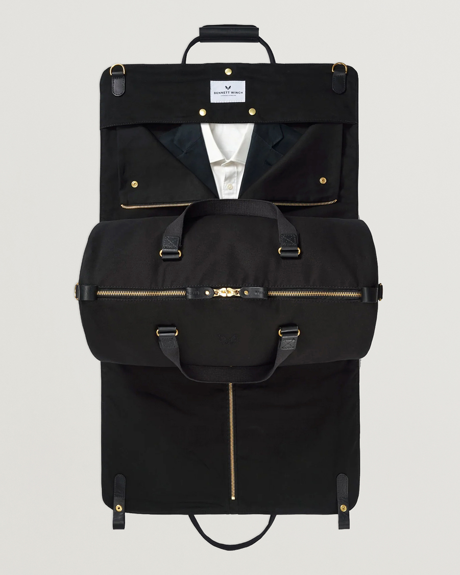 Herr | Väskor | Bennett Winch | Canvas Suit Carrier Holdall Black
