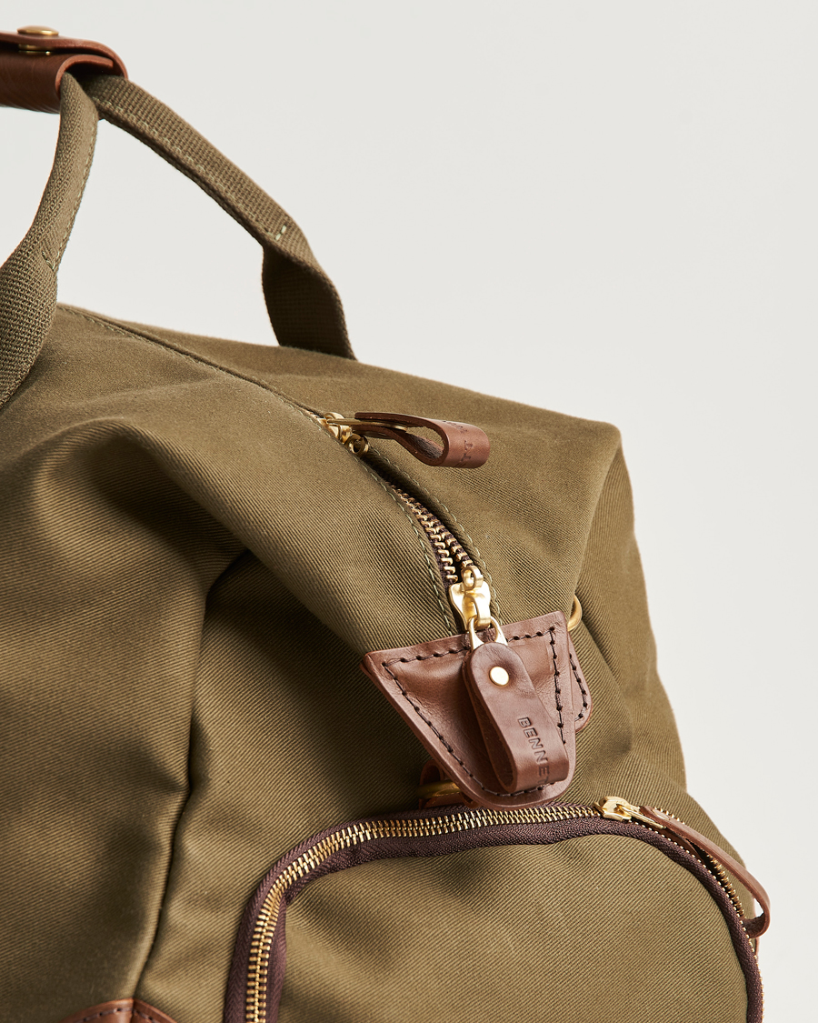 Herr | Väskor | Bennett Winch | Canvas Weekender Olive