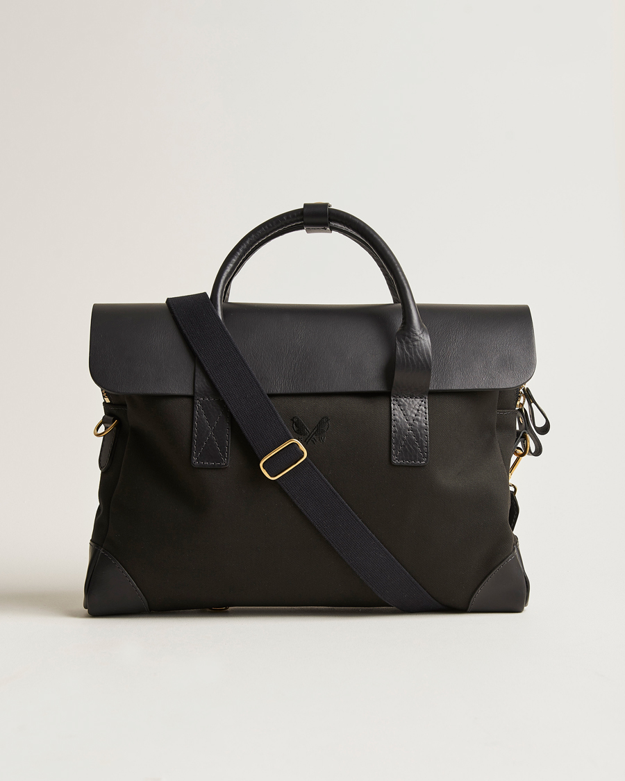 Herr | Väskor | Bennett Winch | Canvas Briefcase Black