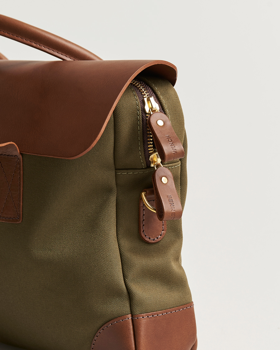 Herr | Väskor | Bennett Winch | Canvas Briefcase Olive