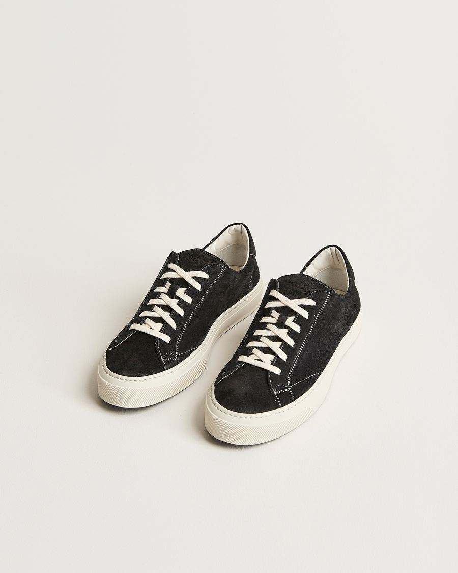 Herr |  | Sweyd | Base Rugged Suede Sneaker Black