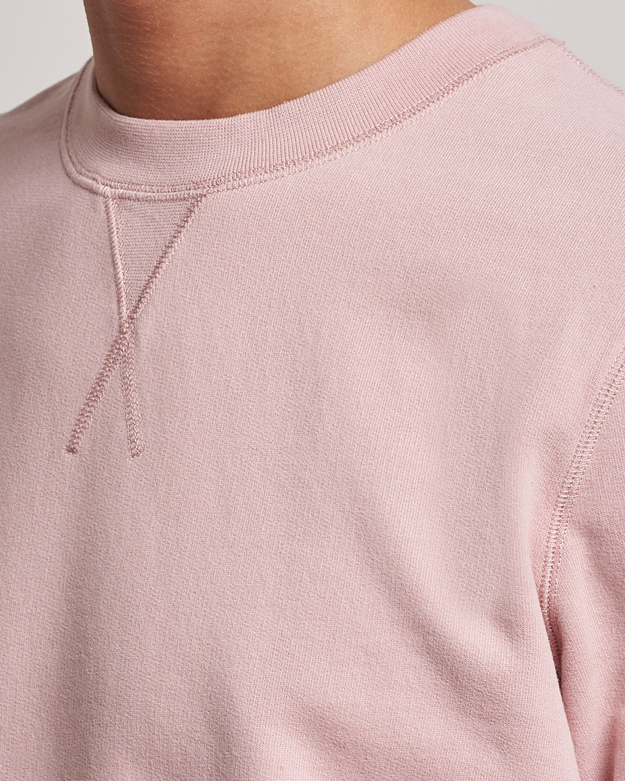 Herr | Tröjor | Sunspel | Loopback Sweatshirt Shell Pink