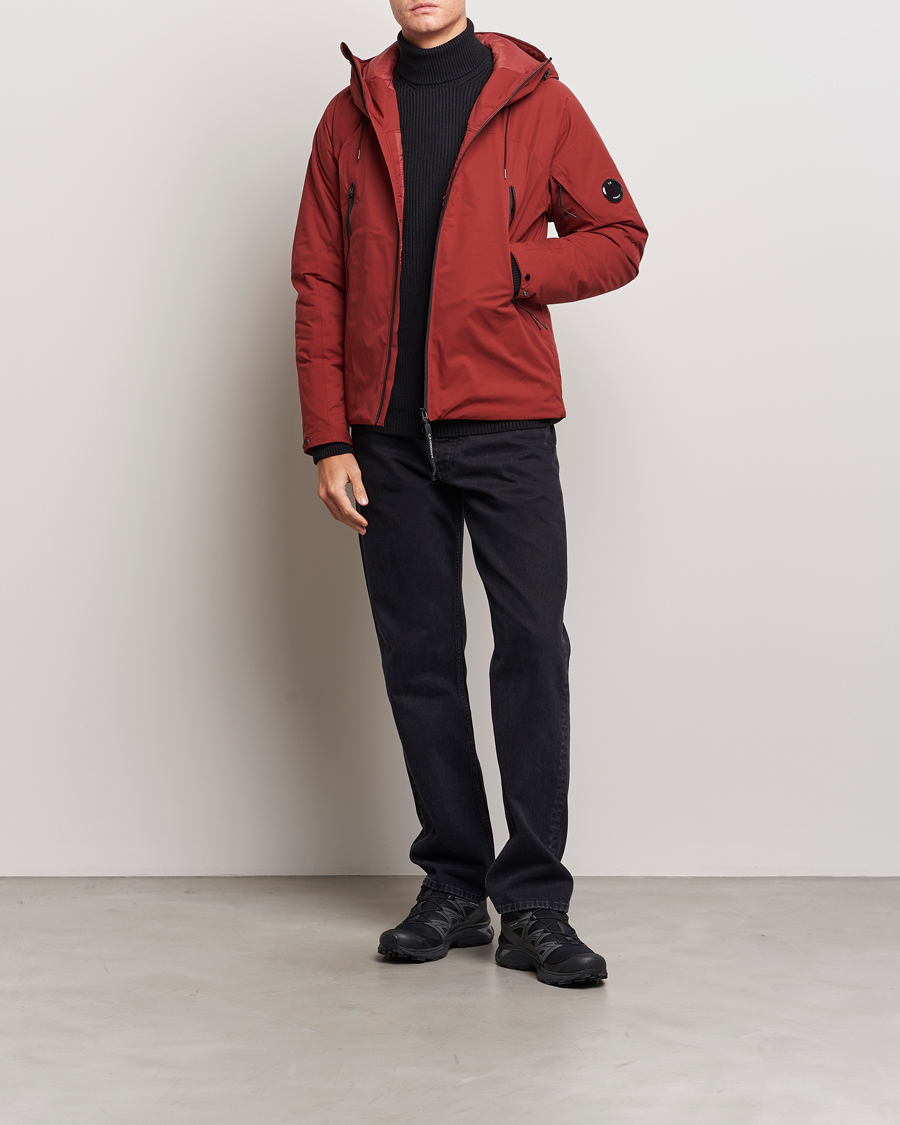 Herr | Jackor | C.P. Company | Pro-Tec Lightweight Padded Jacket Burnt Red