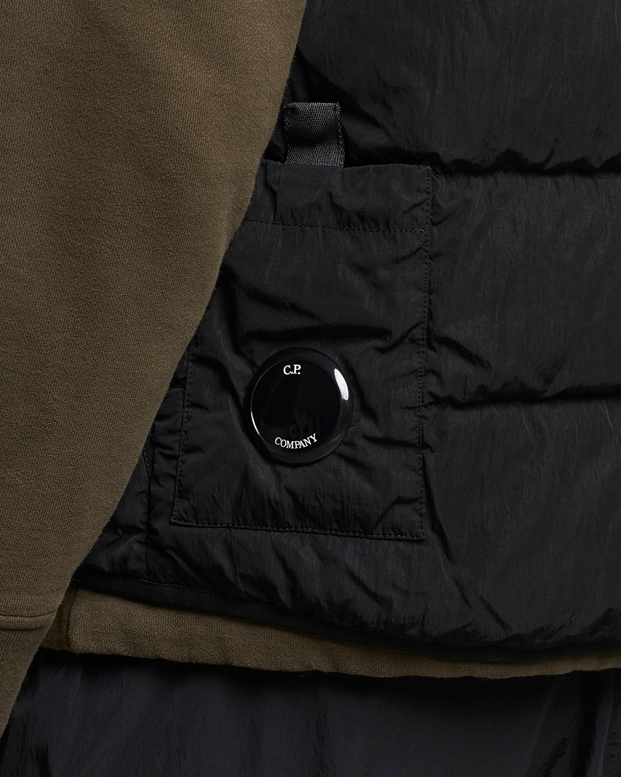 Herr | Jackor | C.P. Company | Eco-Chrome R Lightweight Down Vest Black
