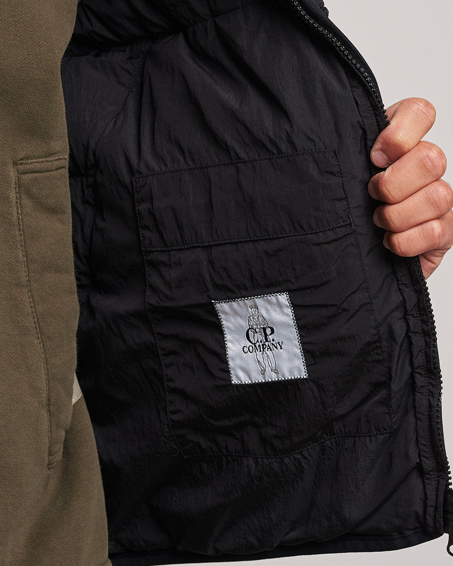 Herr | Jackor | C.P. Company | Eco-Chrome R Lightweight Down Vest Black