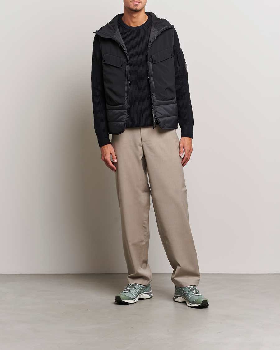 Herr | Jackor | C.P. Company | CP Shell - R Mixed Goggle Vest Black
