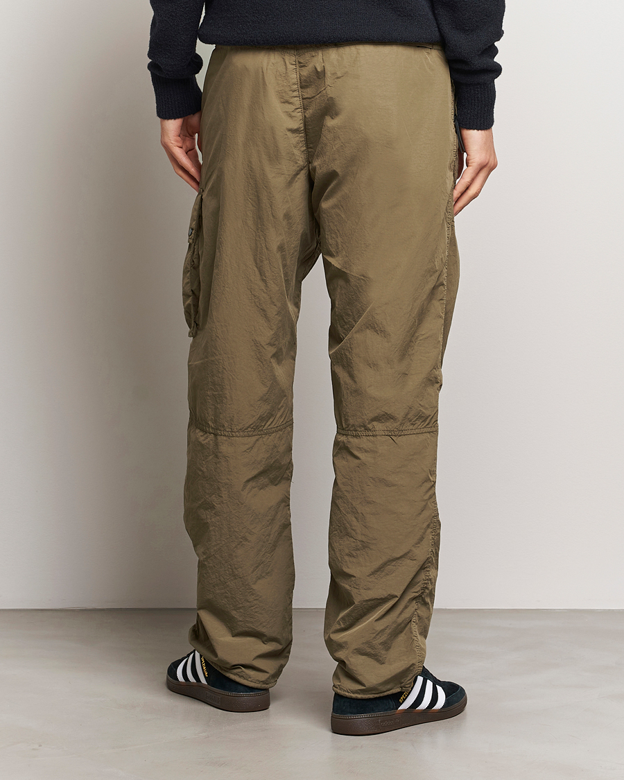 Herr | Byxor | C.P. Company | Flatt Nylon Cargo Pants Light Brown