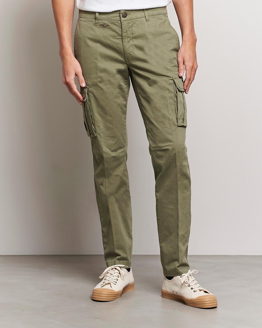 Herr | Aeronautica Militare | Aeronautica Militare | Cotton Cargo Pants Green