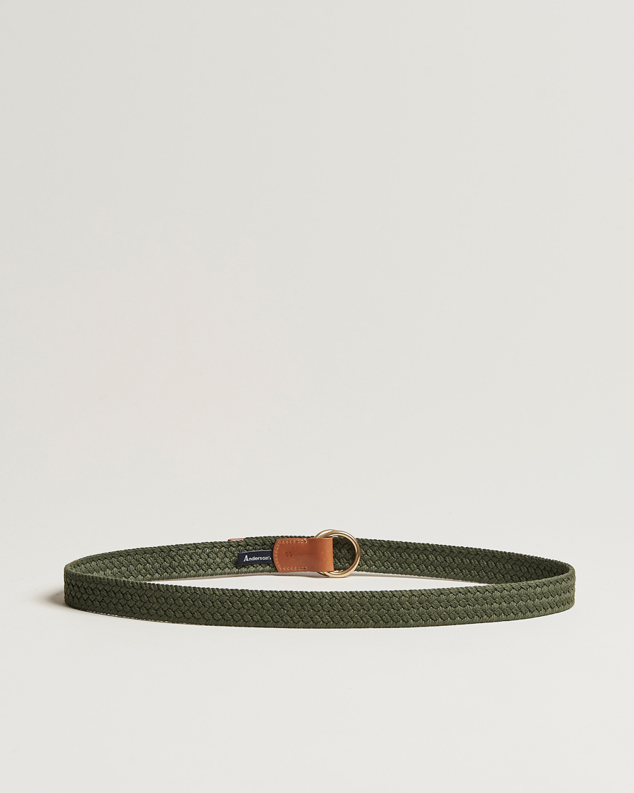 Herr |  | Anderson's | Woven Cotton Belt Green