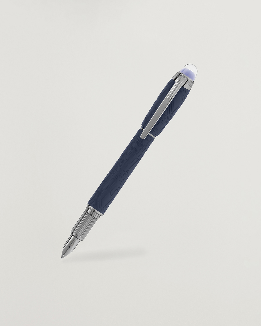 Herr | Montblanc Starwalker SpaceBlue Resin Fountain Pen Blue | Montblanc | Starwalker SpaceBlue Resin Fountain Pen Blue