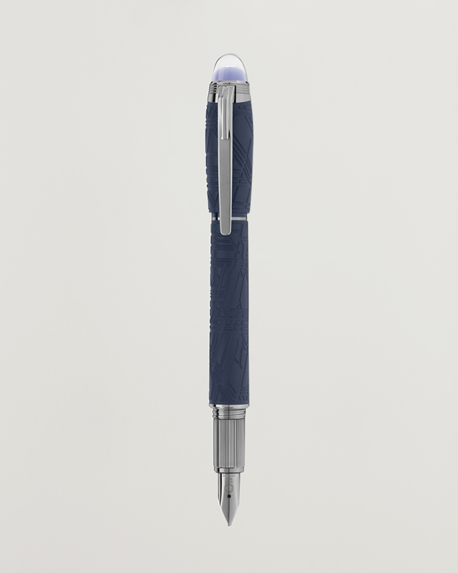 Herr | Montblanc Starwalker SpaceBlue Resin Fountain Pen Blue | Montblanc | Starwalker SpaceBlue Resin Fountain Pen Blue
