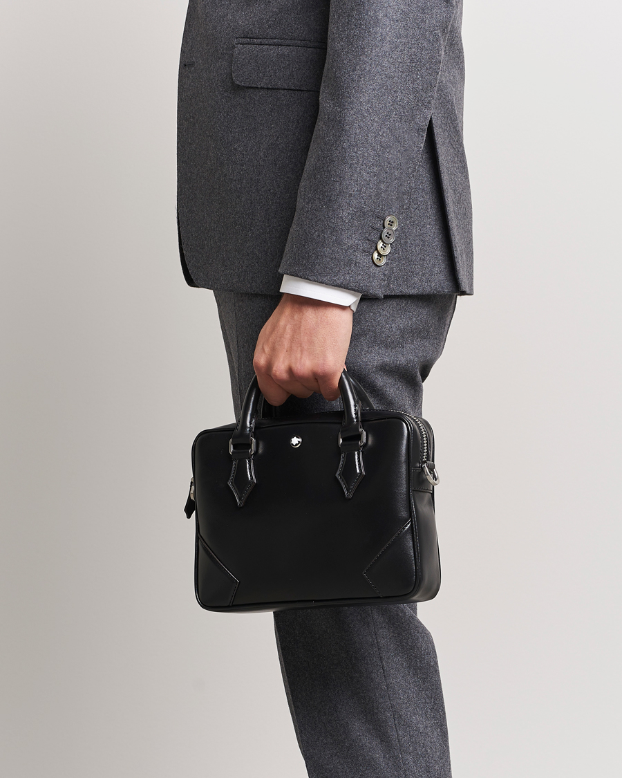Herr | Montblanc Meisterstück Mini Document Case Black | Montblanc | Meisterstück Mini Document Case Black