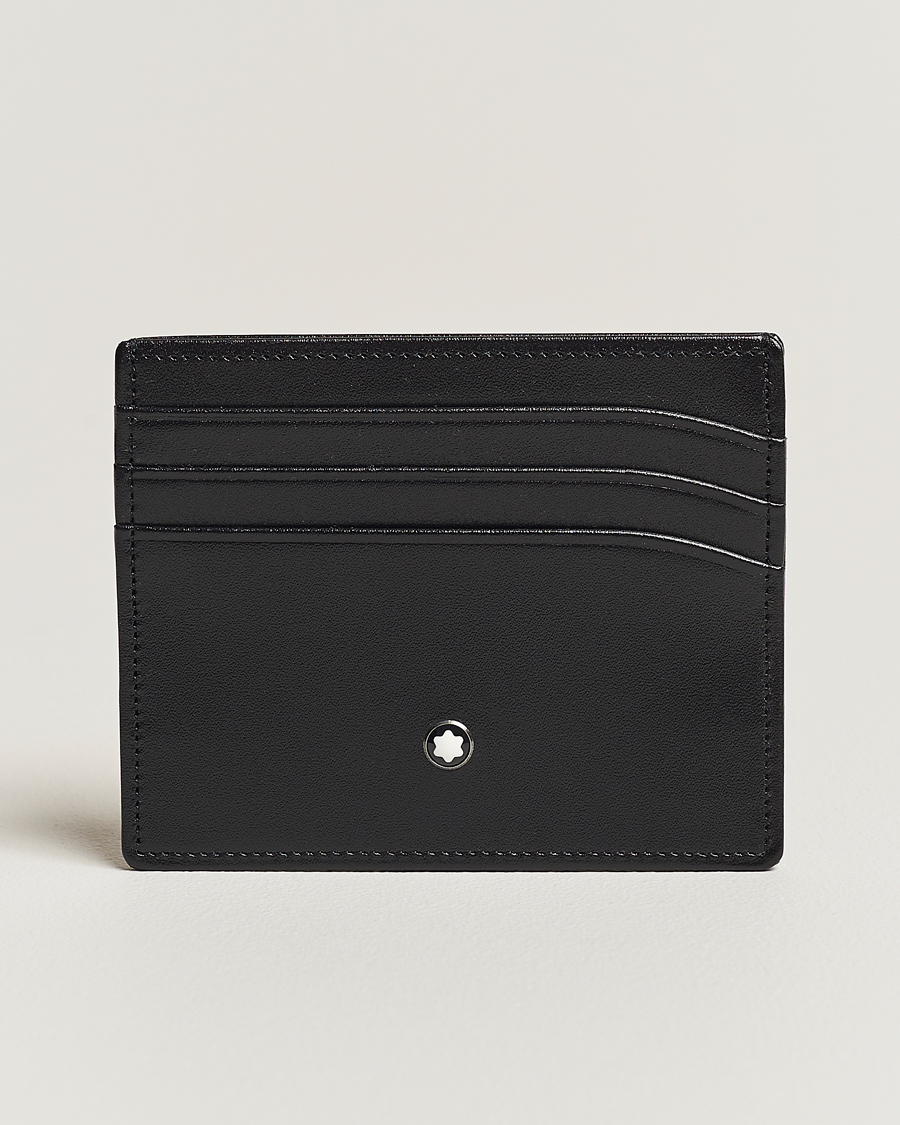 Herr | Montblanc Meisterstück Pocket 6 Credit Card Holder Black | Montblanc | Meisterstück Pocket 6 Credit Card Holder Black