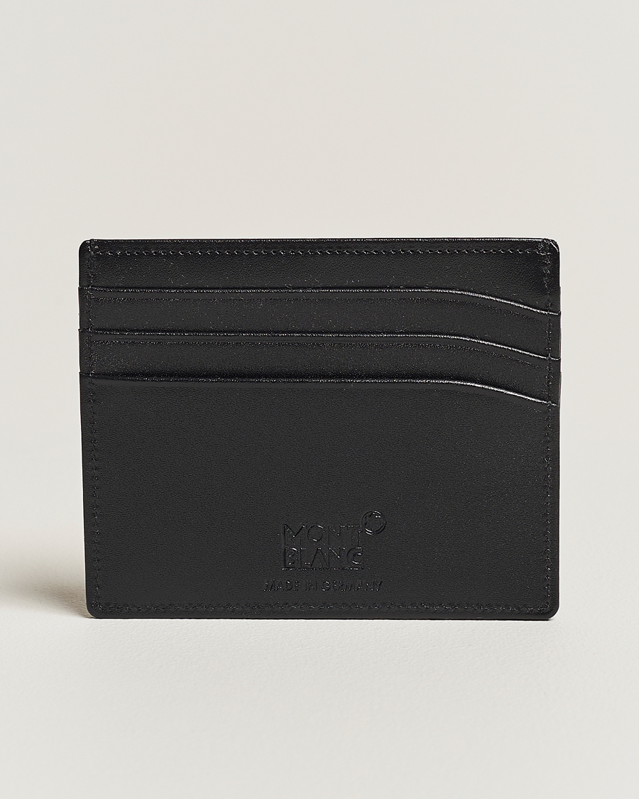 Herr | Montblanc Meisterstück Pocket 6 Credit Card Holder Black | Montblanc | Meisterstück Pocket 6 Credit Card Holder Black