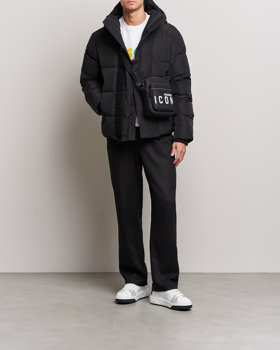 Herr | Jackor | Dsquared2 | Bomber Puffer Jacket Black