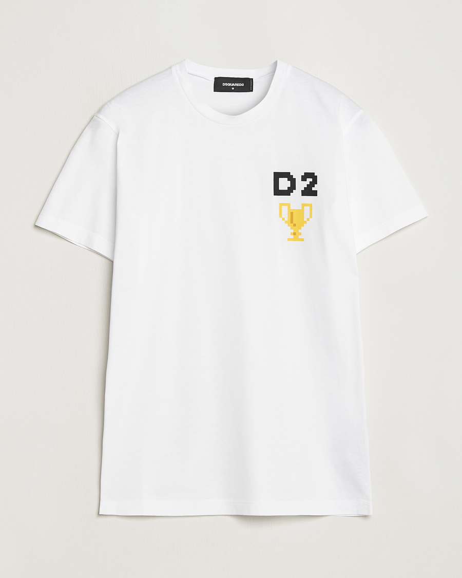 Herr | Dsquared2 | Dsquared2 | Cool Fit Trophy Tee White