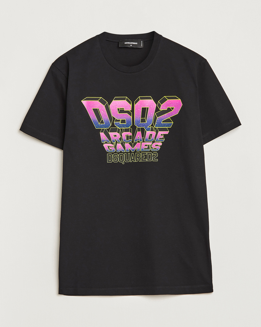 Herr | T-Shirts | Dsquared2 | Cool Fit Logo Tee Black