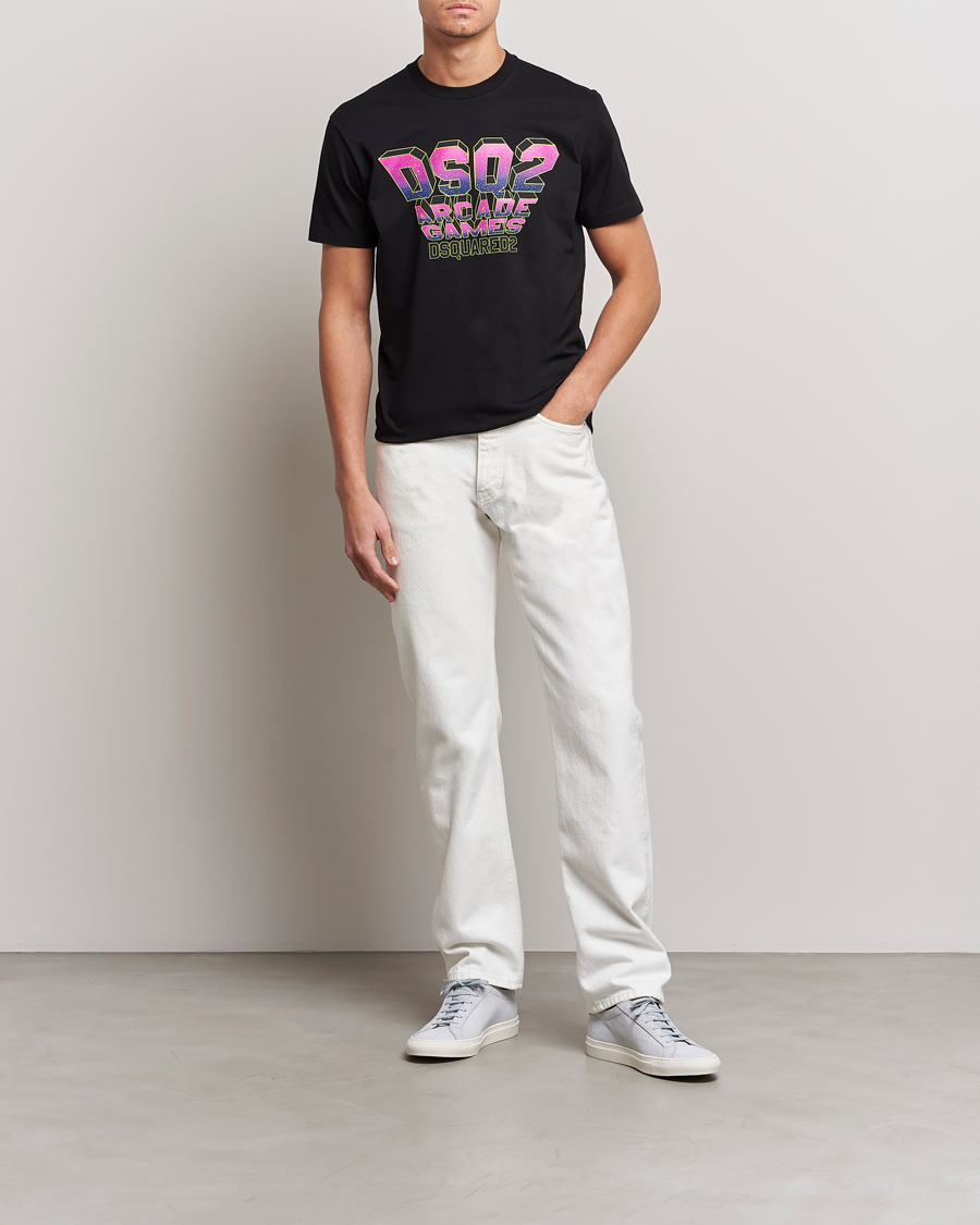 Herr | T-Shirts | Dsquared2 | Cool Fit Logo Tee Black