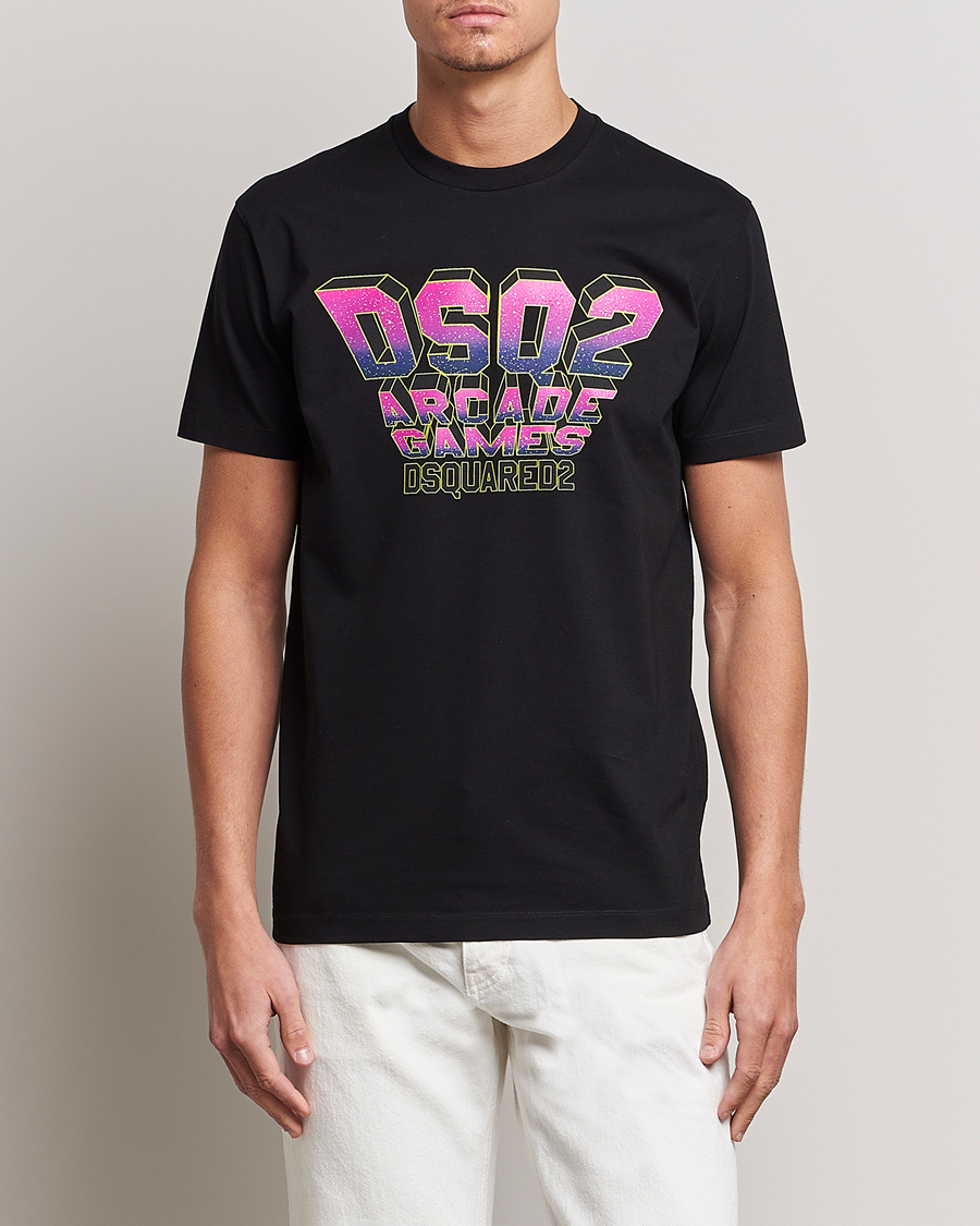 Herr | T-Shirts | Dsquared2 | Cool Fit Logo Tee Black