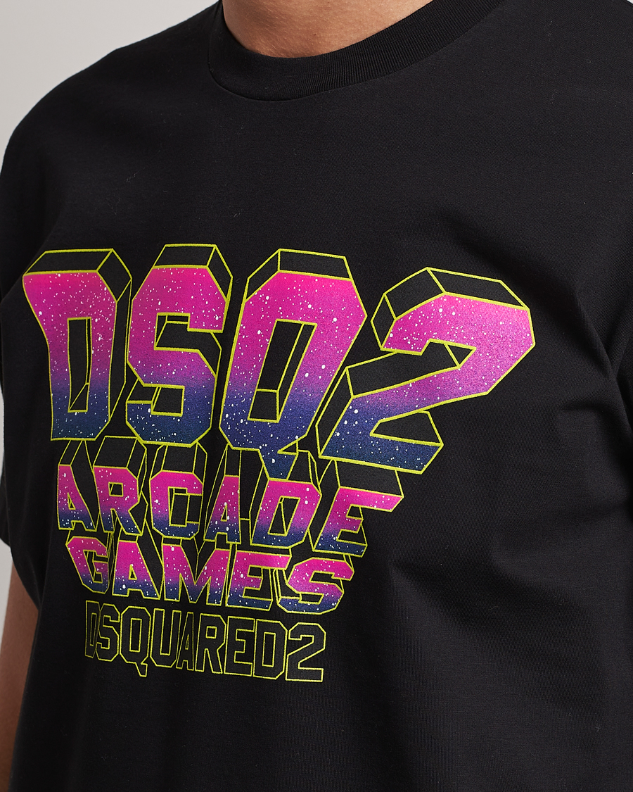 Herr | T-Shirts | Dsquared2 | Cool Fit Logo Tee Black