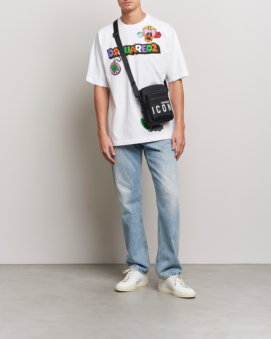 Herr | T-Shirts | Dsquared2 | Heavy Skater Tee White