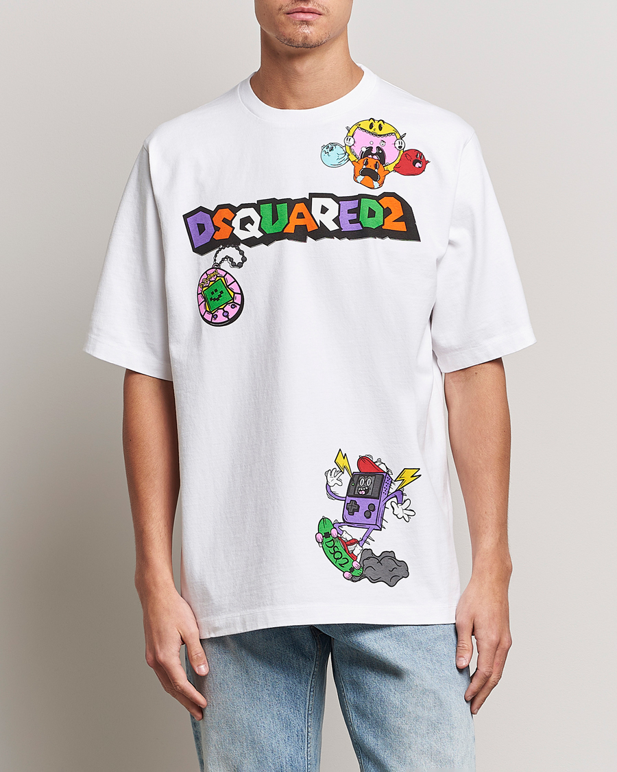 Herr |  | Dsquared2 | Heavy Skater Tee White