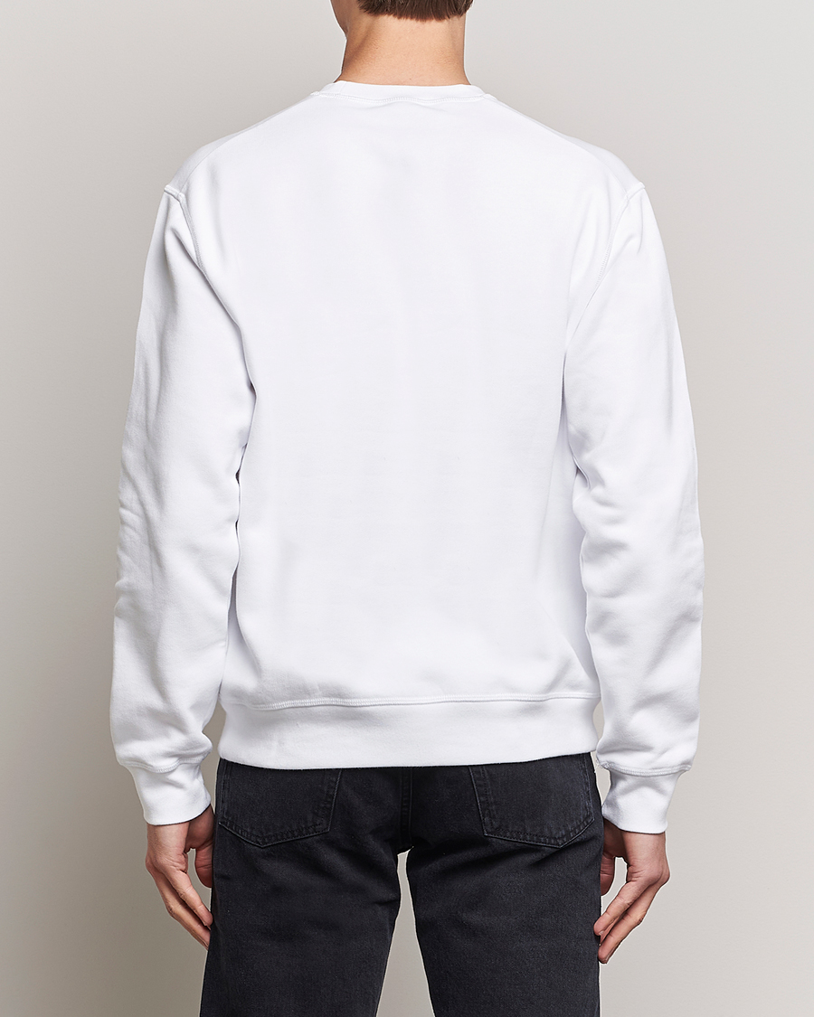 Herr | Tröjor | Dsquared2 | Cool Fit Leaf Sweatshirt White
