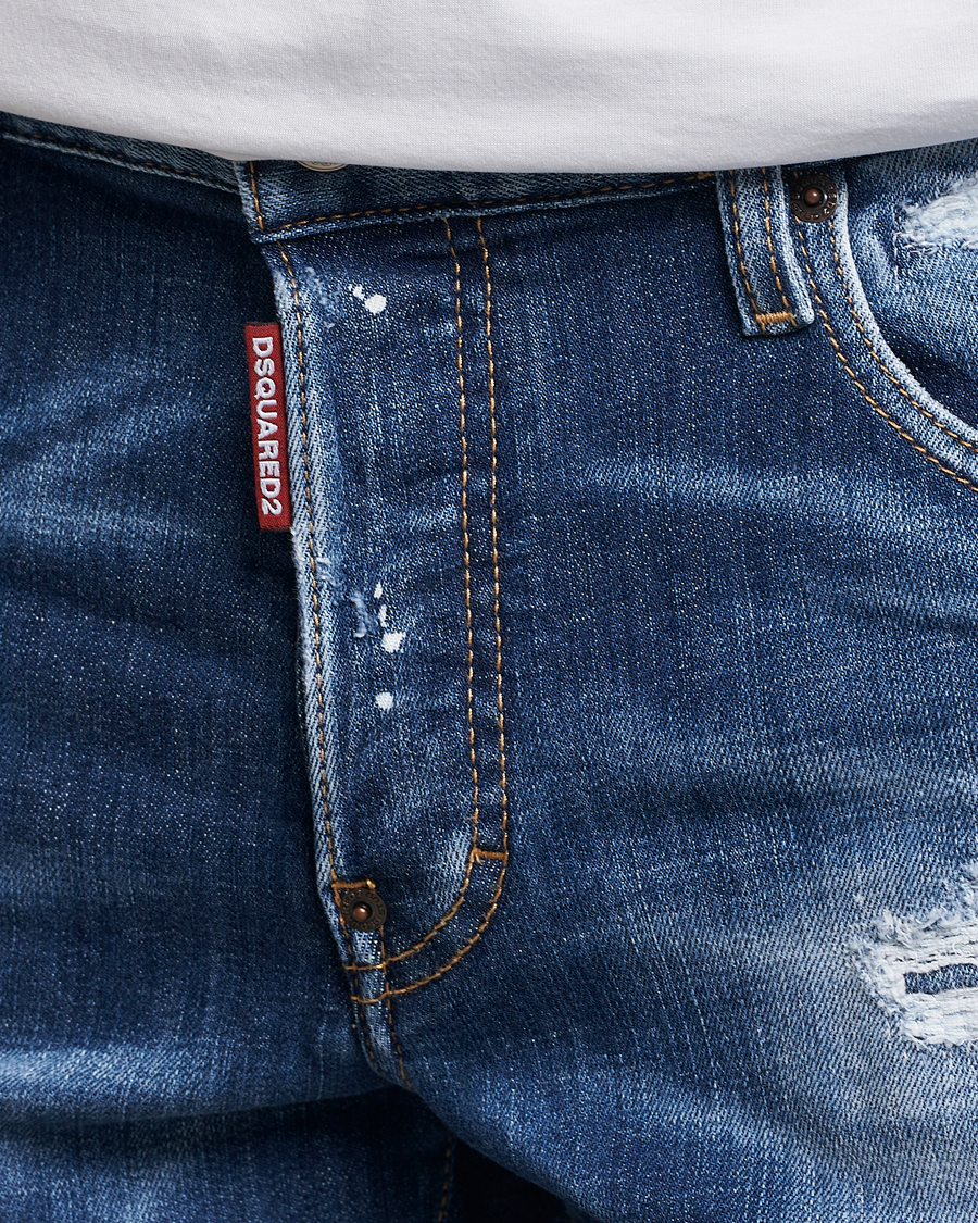 Herr | Jeans | Dsquared2 | Skater Jeans Light Blue Wash