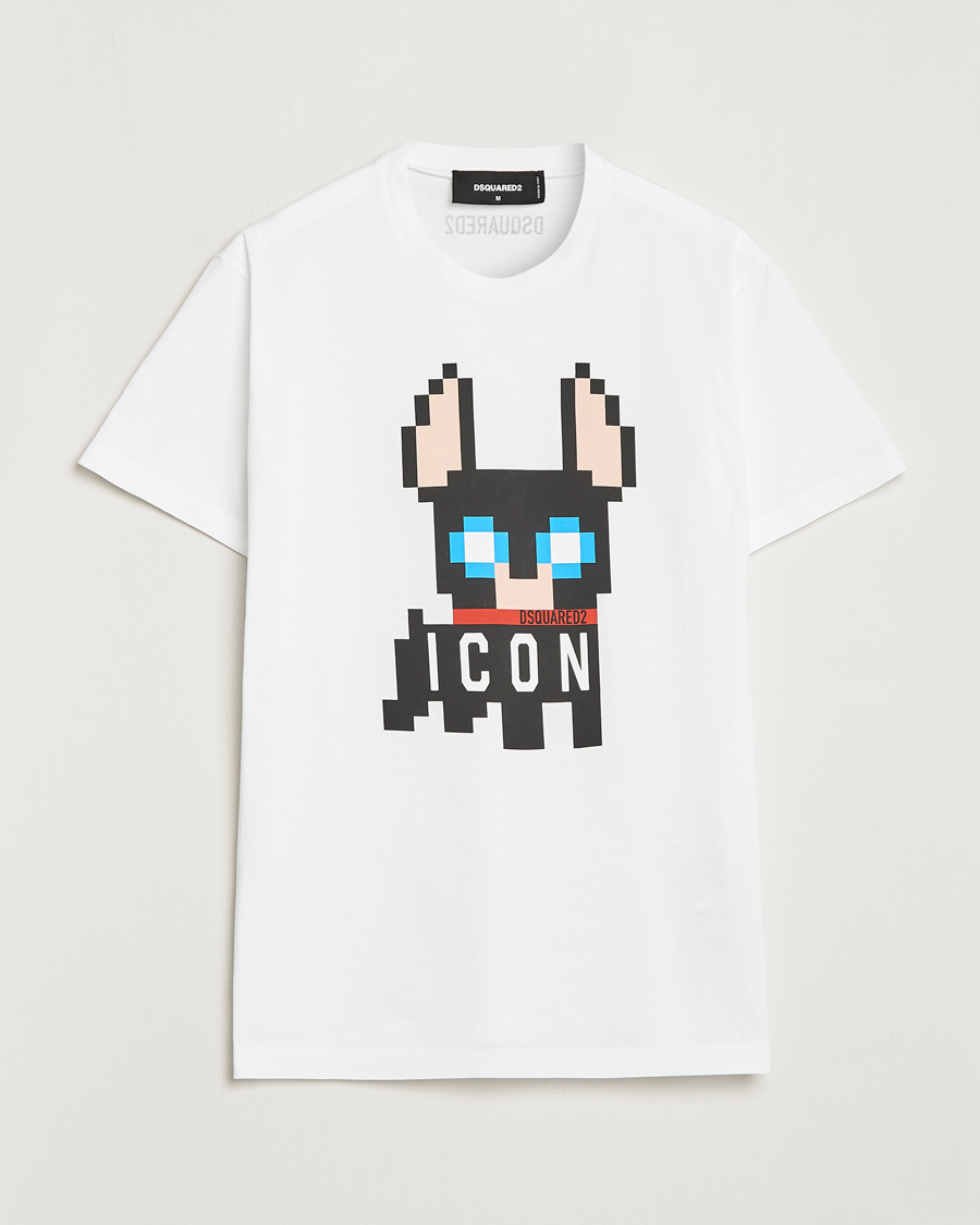 Herr | T-Shirts | Dsquared2 | Cool Fit Ciro Tee White