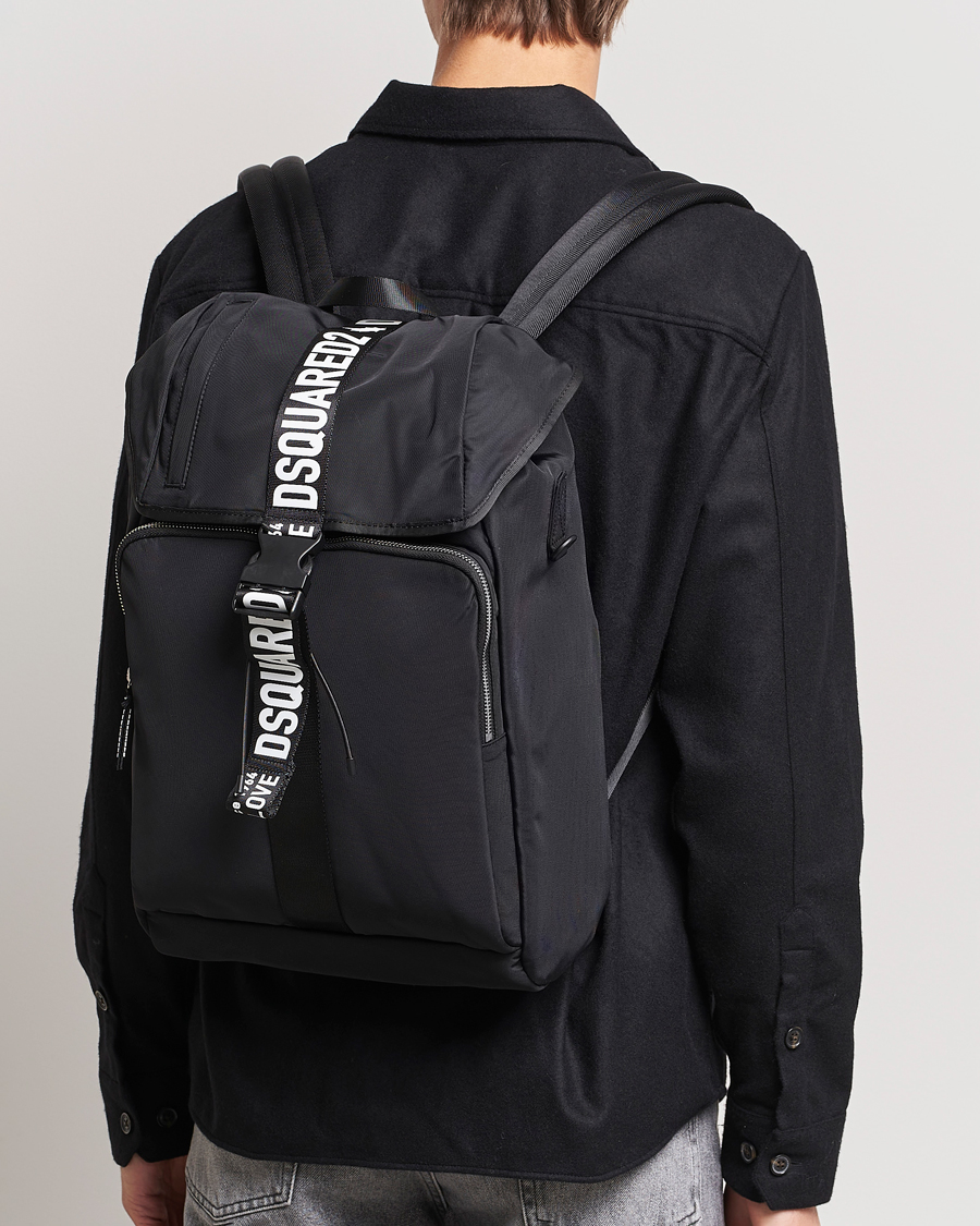 Herr | Dsquared2 Made With Love Backpack Black | Dsquared2 | Made With Love Backpack Black