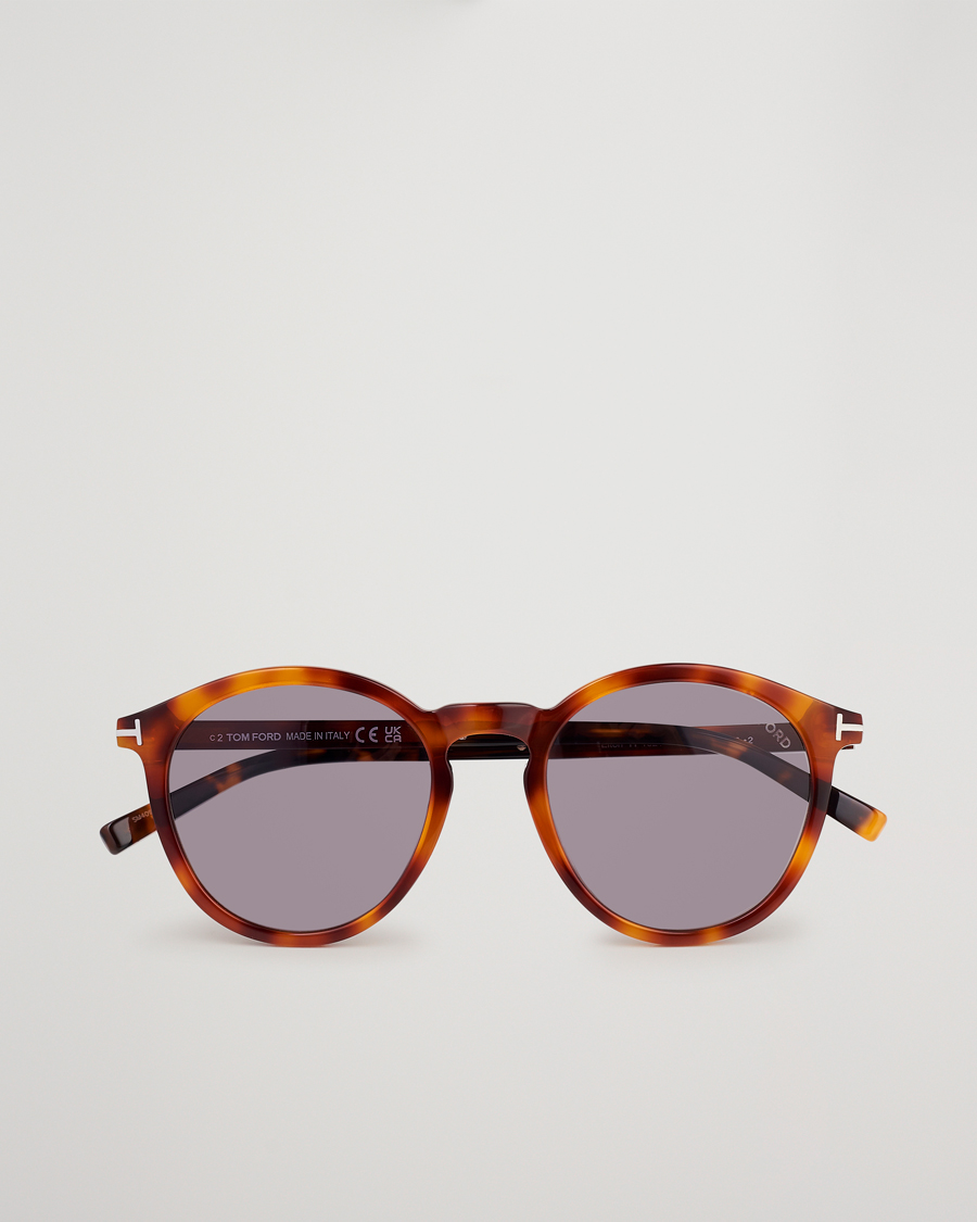 Herr | Solglasögon | Tom Ford | Elton Sunglasses Blonde Havana/Smoke