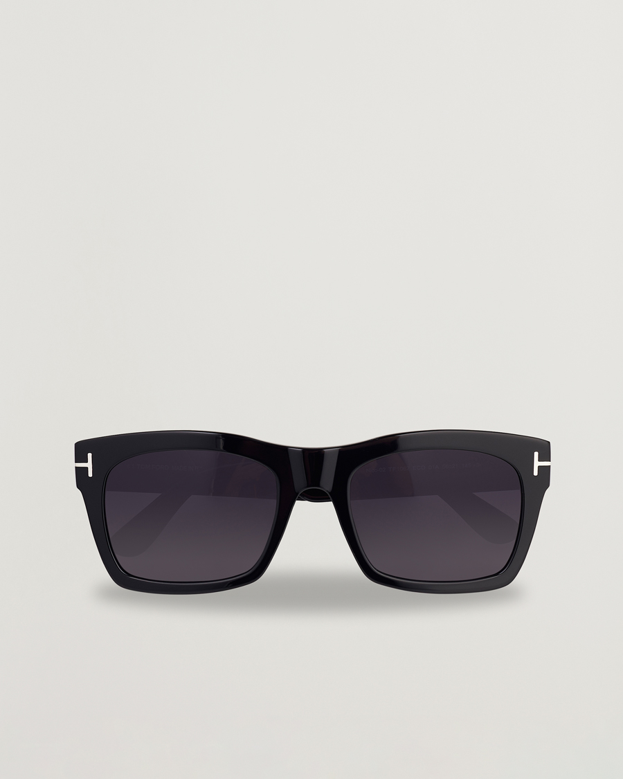 Herr |  | Tom Ford | Nico-02 Sunglasses Shine Black/Smoke