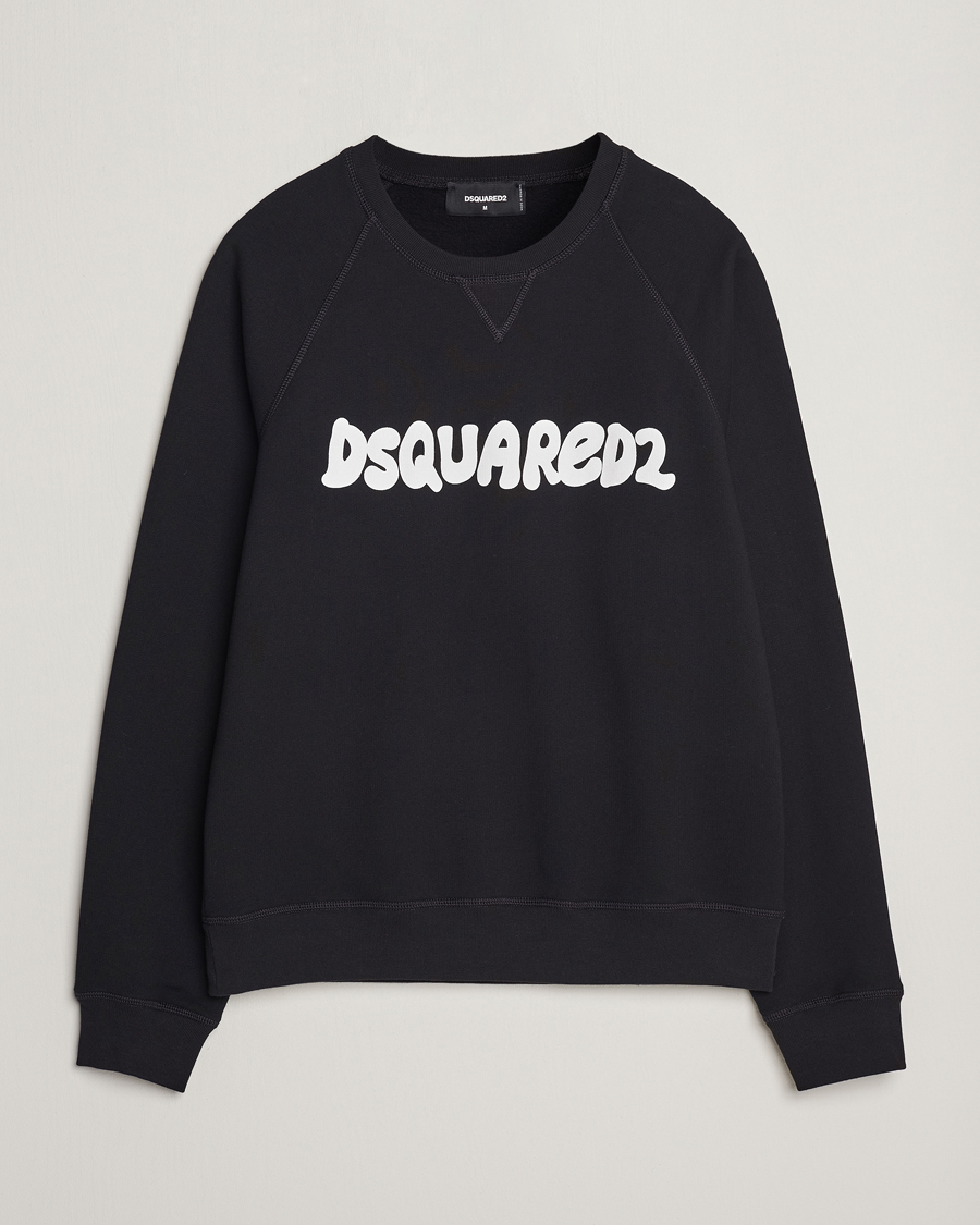 Herr | Dsquared2 | Dsquared2 | Cool Fit Crew Neck Sweatshirt Black