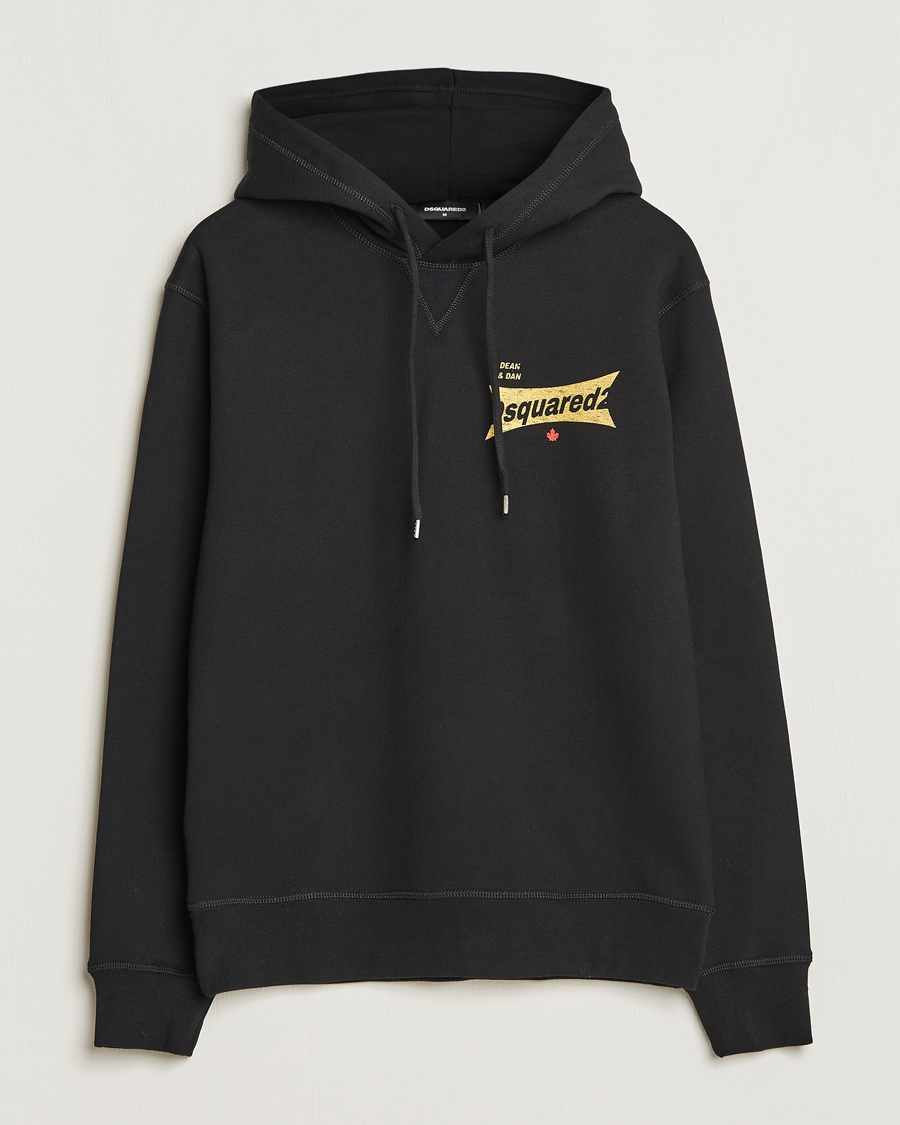 Herr | Dsquared2 | Dsquared2 | Cool Fit Logo Hoodie Black