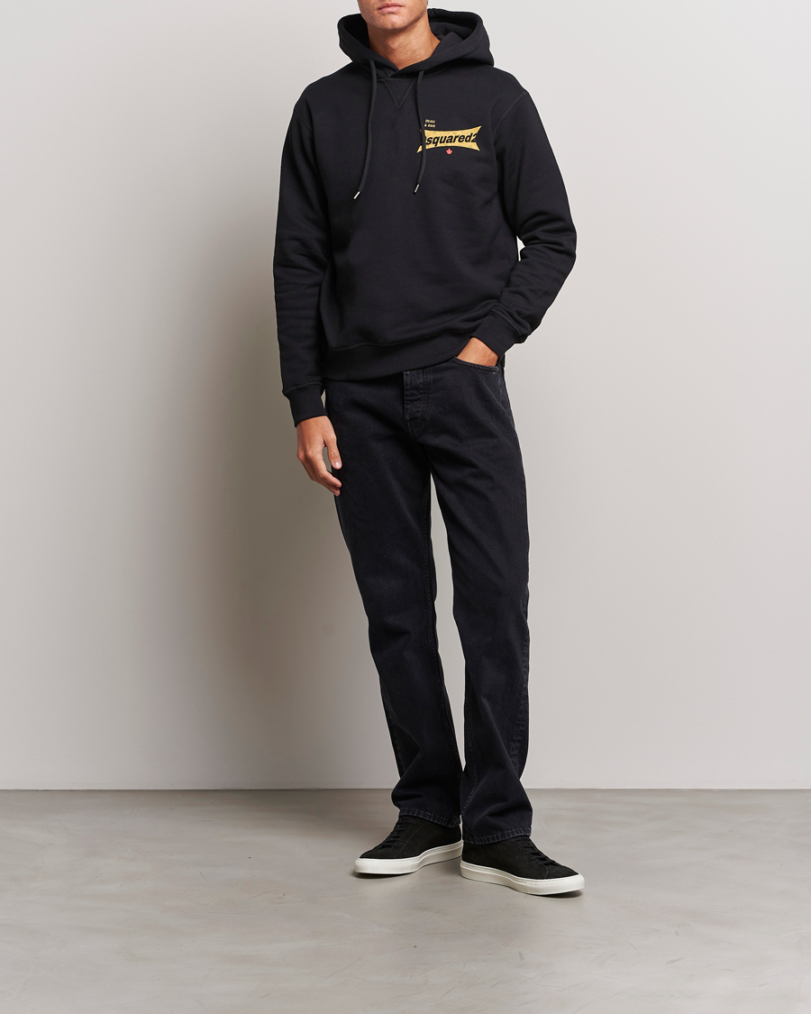 Herr | Tröjor | Dsquared2 | Cool Fit Logo Hoodie Black