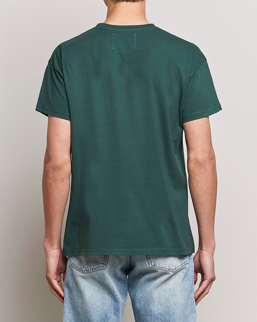 Herr | T-Shirts | Jeanerica | Marcel Crew Neck T-Shirt Dark Green