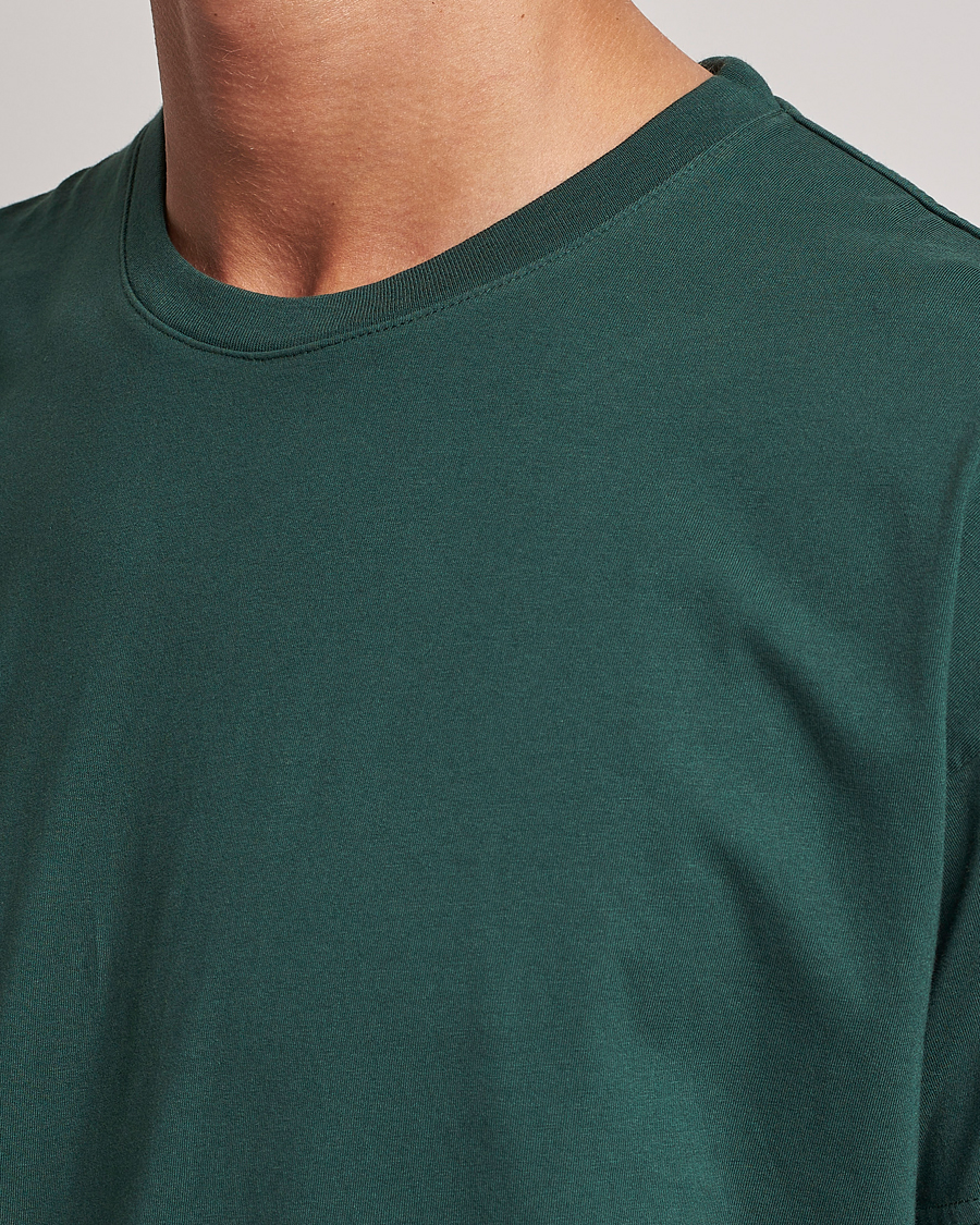 Herr | T-Shirts | Jeanerica | Marcel Crew Neck T-Shirt Dark Green