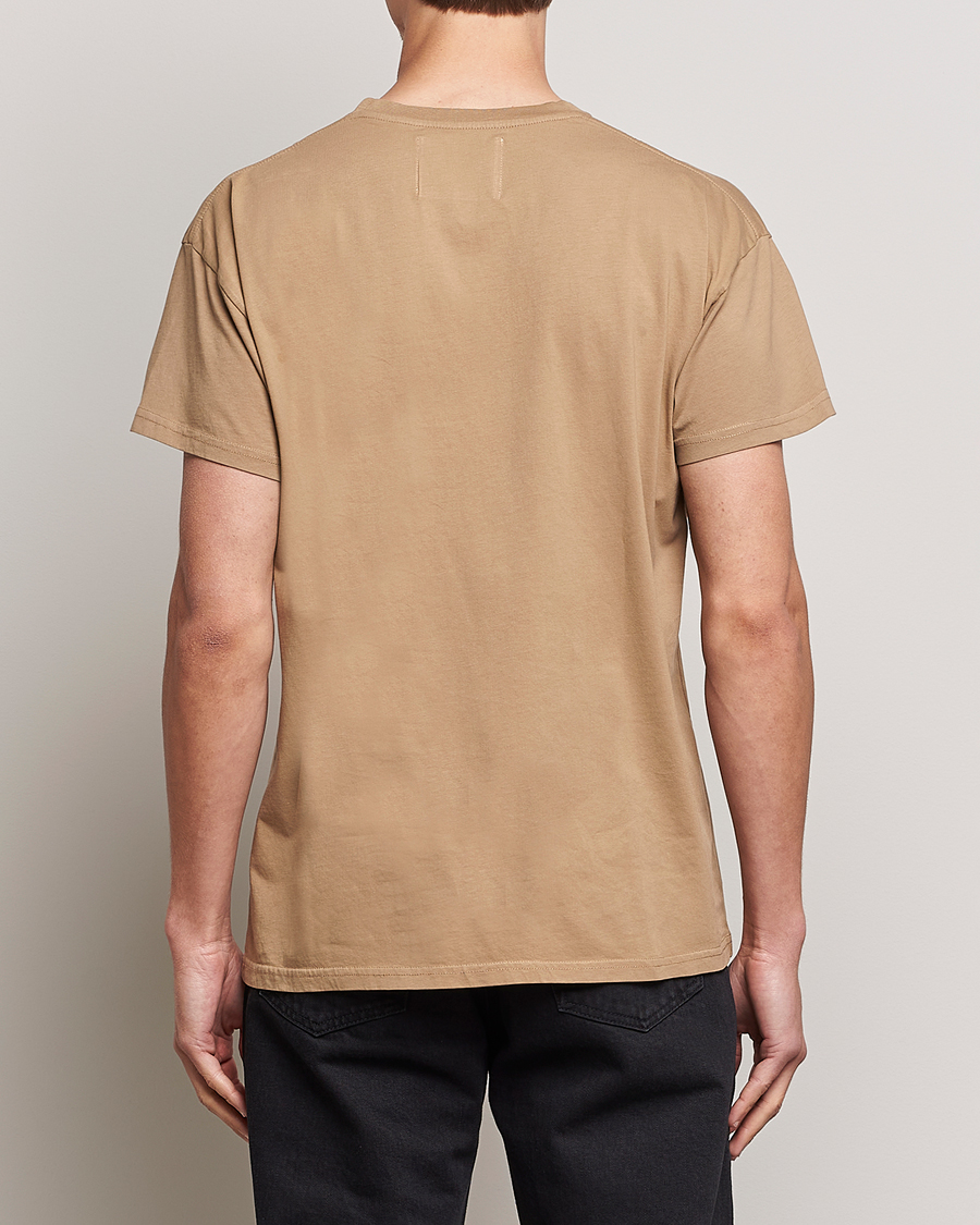 Herr | T-Shirts | Jeanerica | Marcel Crew Neck T-Shirt Dark Sand