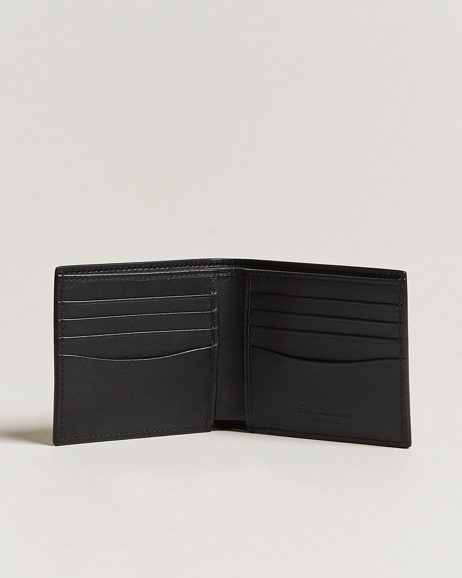 Herr | Ralph Lauren Purple Label Luxe Calf Billfold Black | Ralph Lauren Purple Label | Luxe Calf Billfold Black