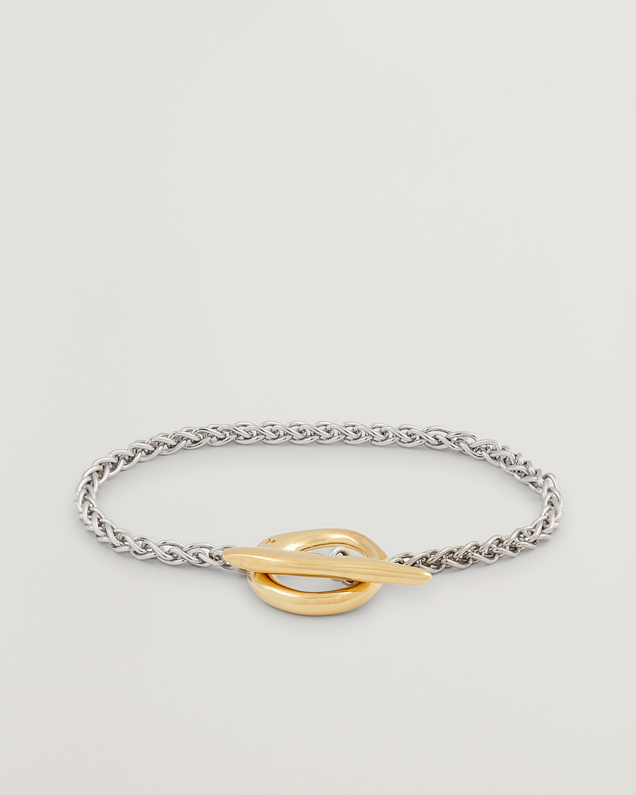 Herr | Tom Wood Robin Bracelet Duo Silver/Gold | Tom Wood | Robin Bracelet Duo Silver/Gold