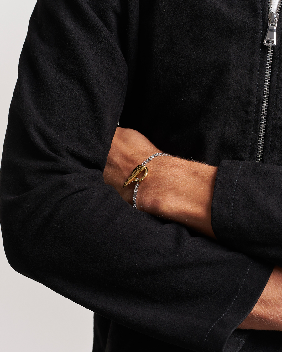 Herr | Contemporary Creators | Tom Wood | Robin Bracelet Duo Silver/Gold